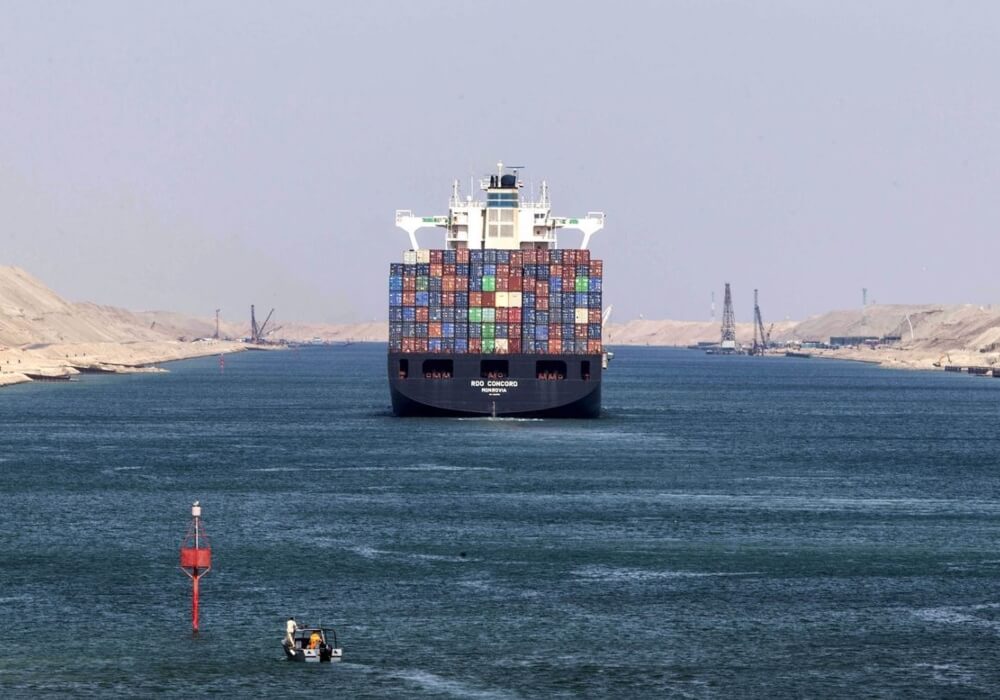 Fletes marítimos del Canal de Suez subirán en 2023